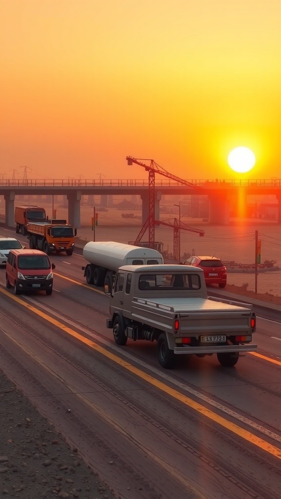 Cinematic Journey: A Civil Engineer's Highway Project in Pakistan