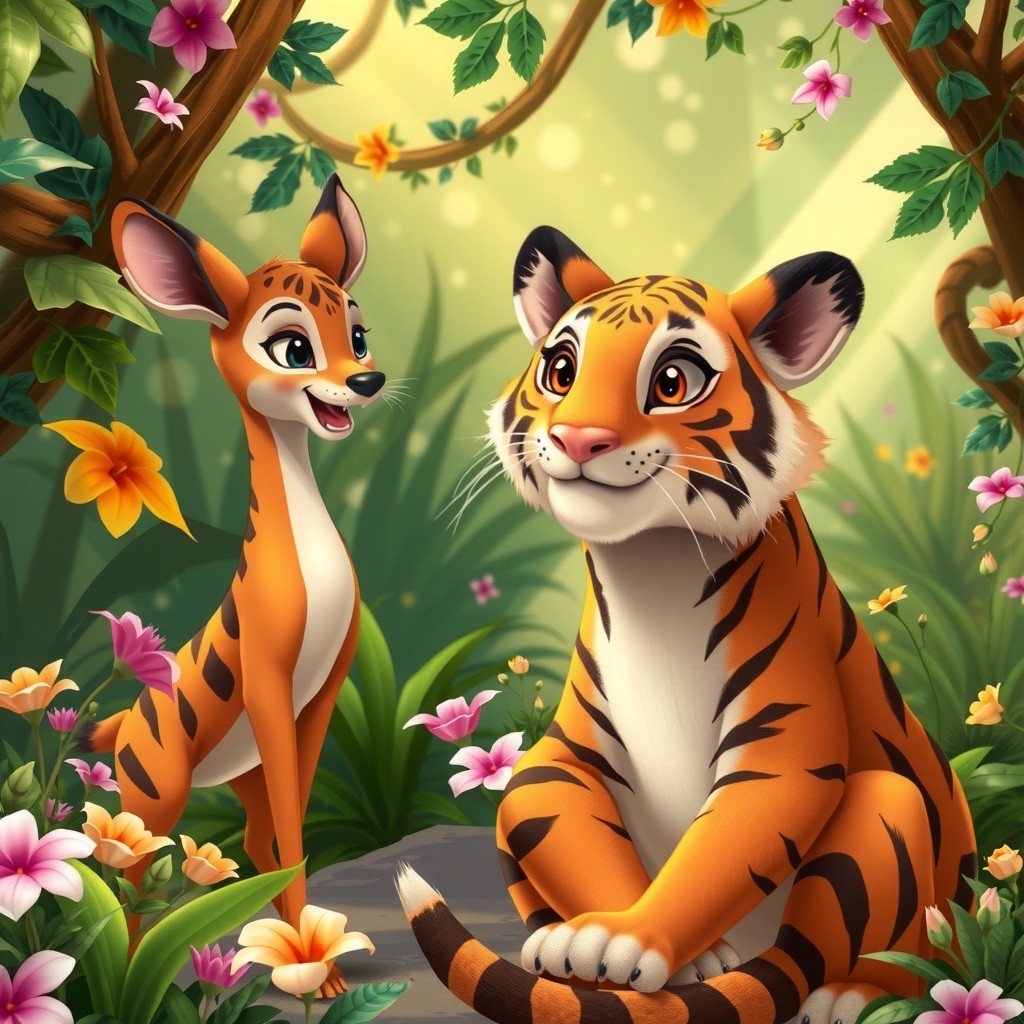 Si Kancil dan Si Harimau