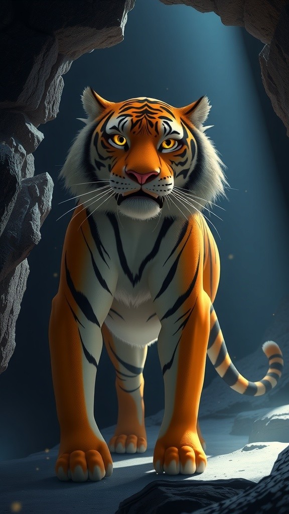 The Untamed Journey of a Tiger