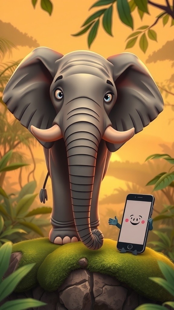 گولو اور بولنے والا موبائل