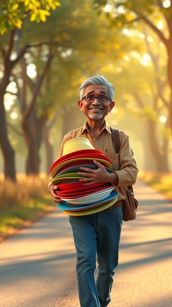 टोपी बेचने वाले और शरारती बंदर