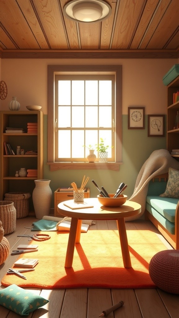 Crafting Fun with a Creative Girl