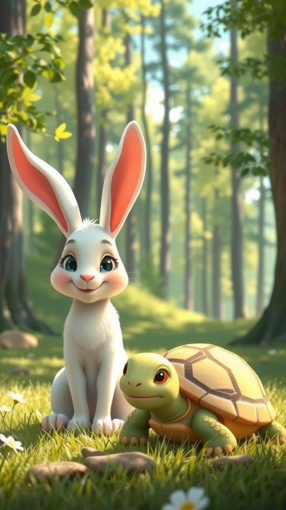 The Race Between Rabbit and Turtle