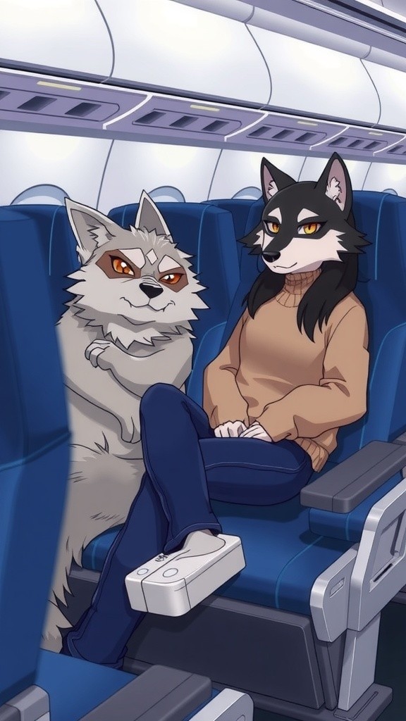 Wolves Flying High: A Meal Choice Adventure