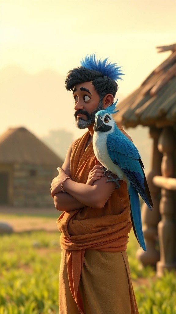 Ek Kisan aur Uska Kabutar