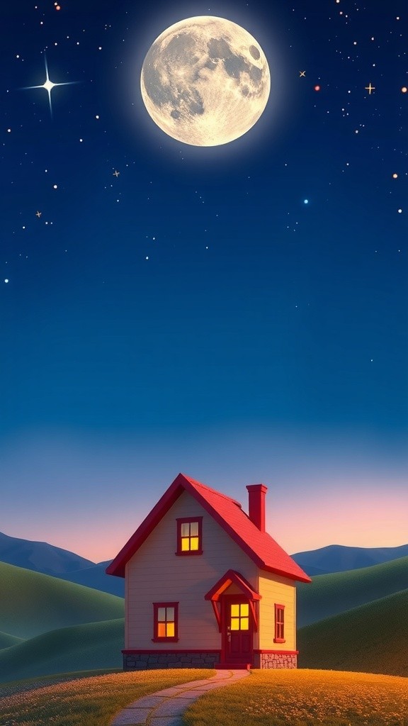 Kucing Hitam di Atap Merah