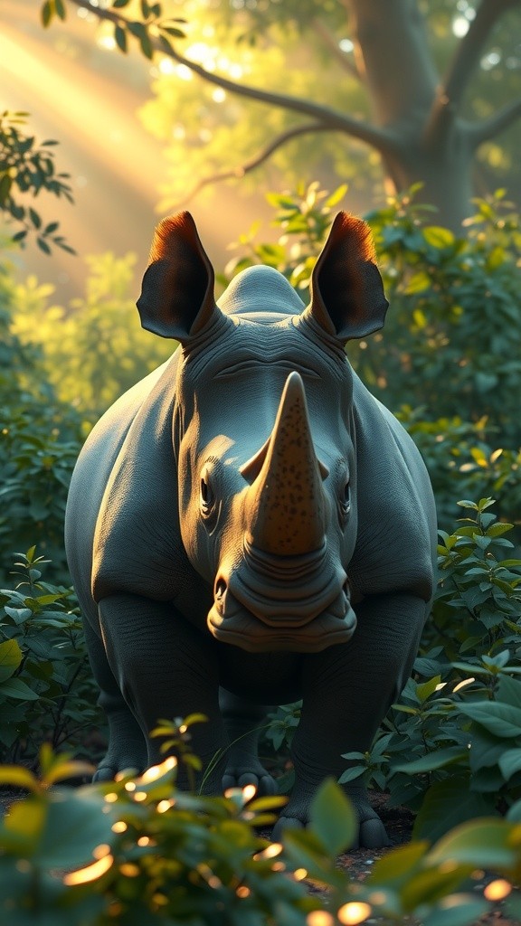 Transformation: A Rhino's Fate