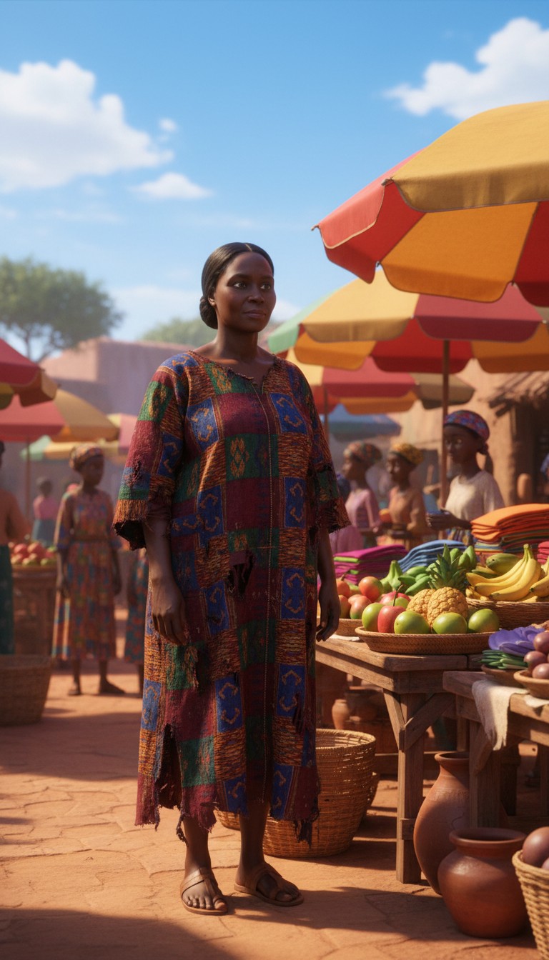 The Resilience of Amaka: A Widow's Journey