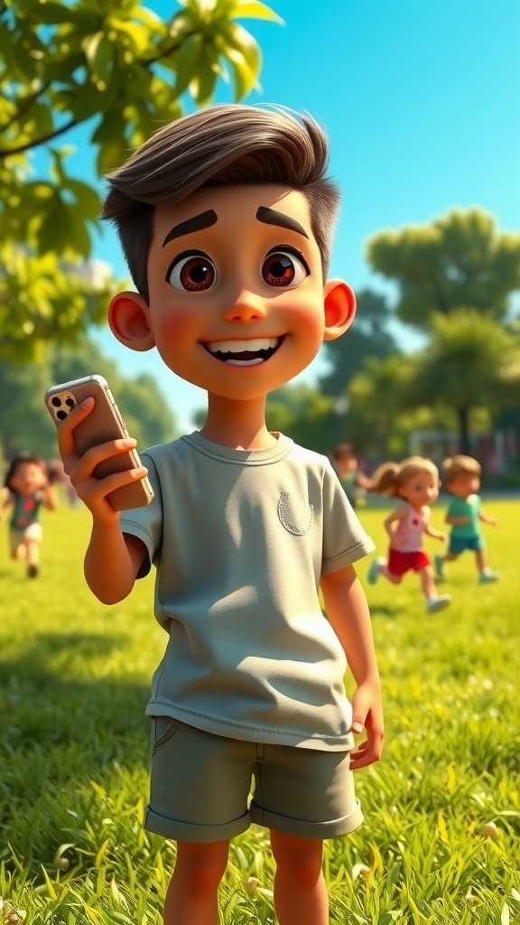 A Kid Who Helps Others