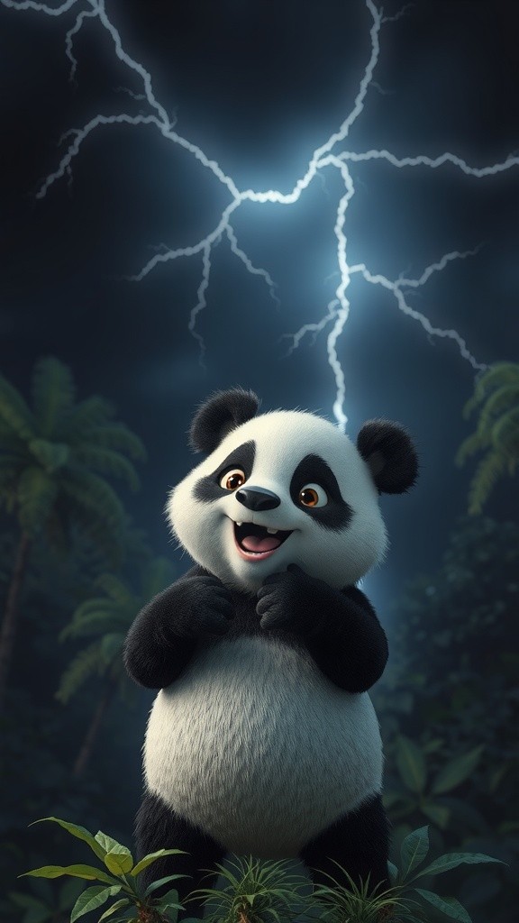 Puppies to the Rescue: A Panda's Cry for Help (copy)