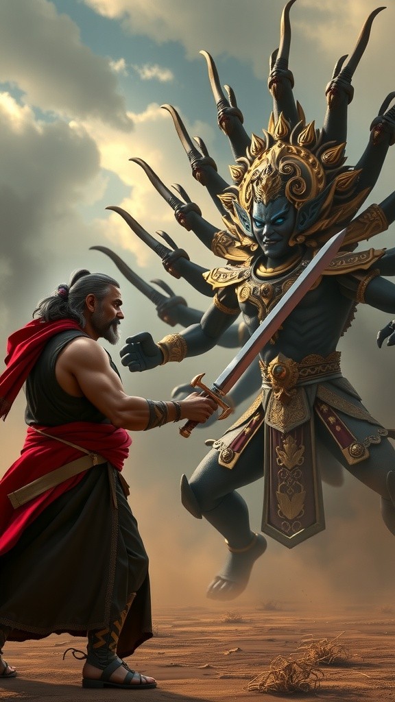 Rama Defeats Ravana