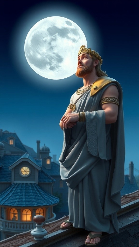 چاند اور ننھی دعا