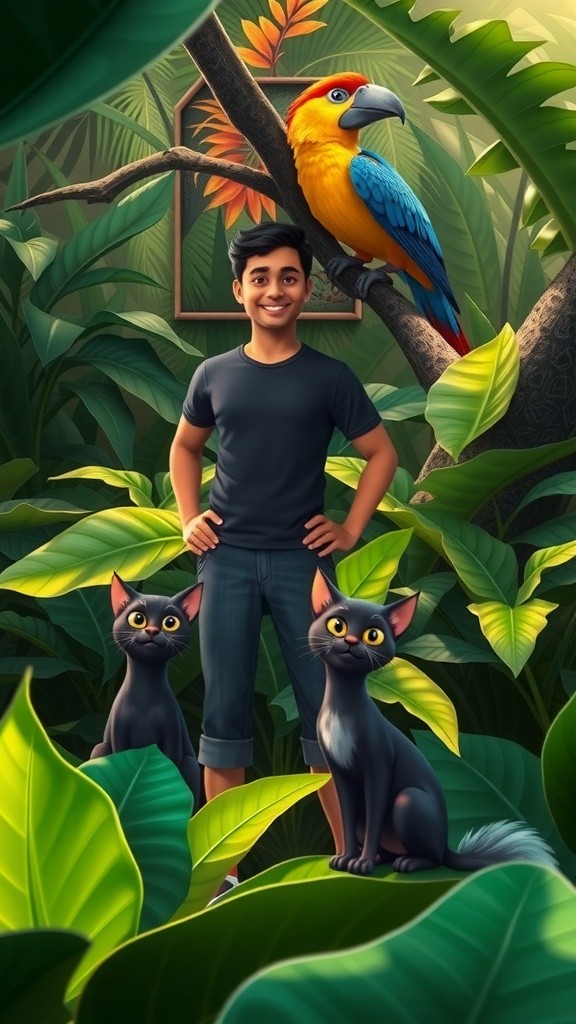 Mowgli's Jungle Adventure with Bagheera