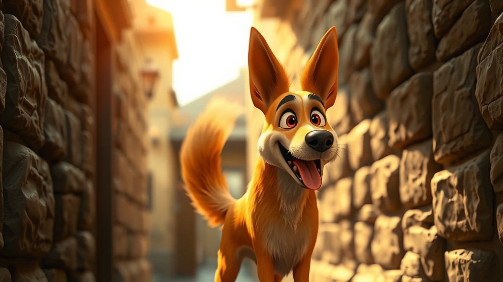 Joyful Strays: Mumbai's Street Dogs Having Fun