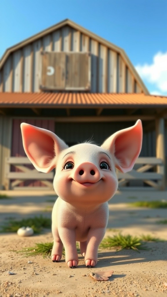 The Lost Chick and the Helpful Crow