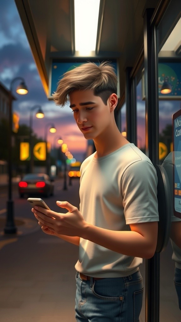 The Missed Love at the Bus Stop