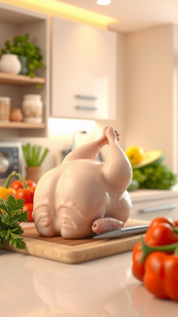 Healthy Chicken Veggie Salad