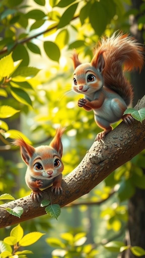 The Squirrel's Lesson on Sharing
