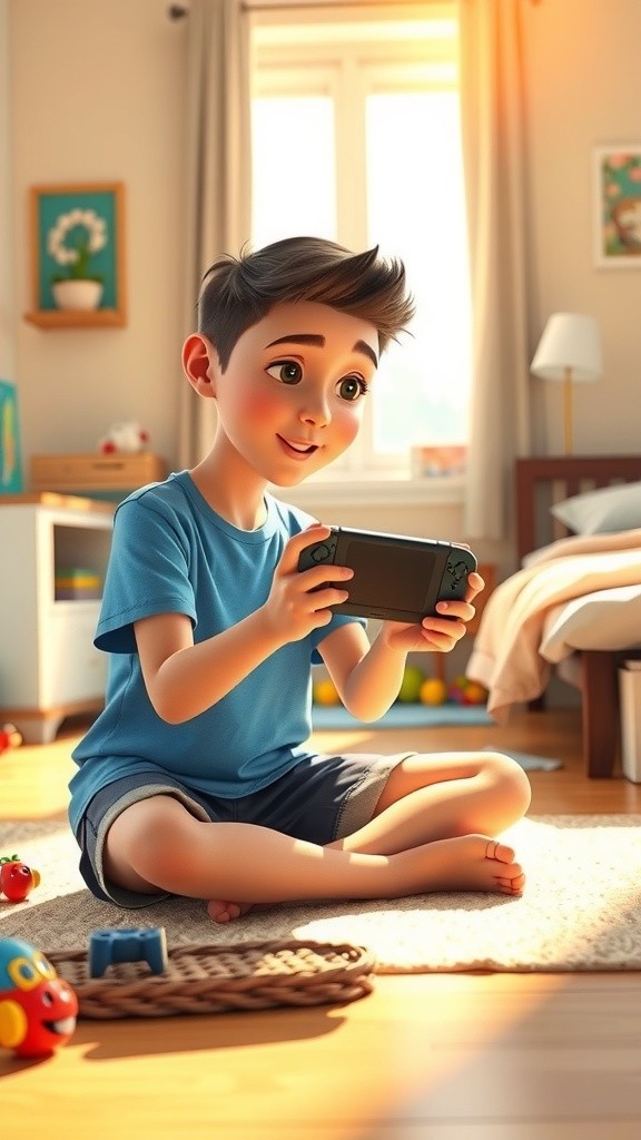 Child Chats with Mom About Video Games (copy)