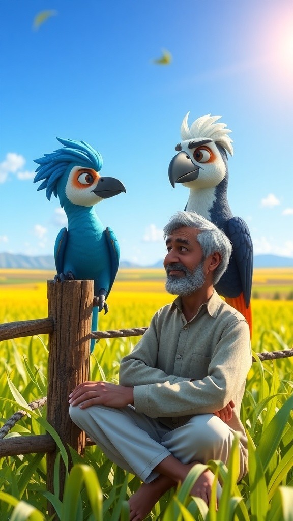 किसान और कबूतर की मजेदार कहानी