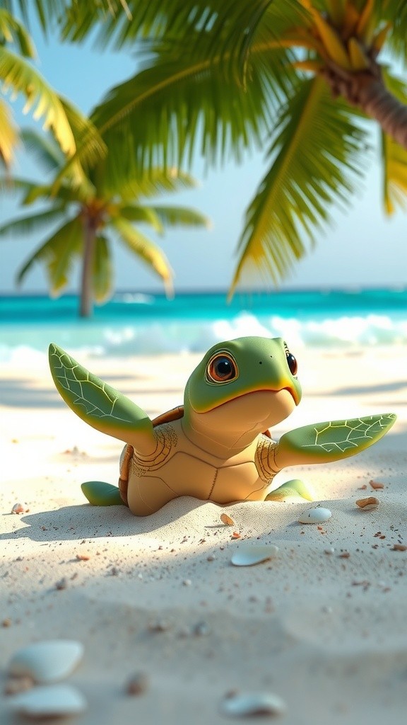 The Journey of Shelly the Turtle