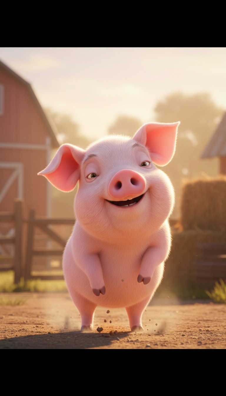 Sunny Little Chick's Morning Adventure