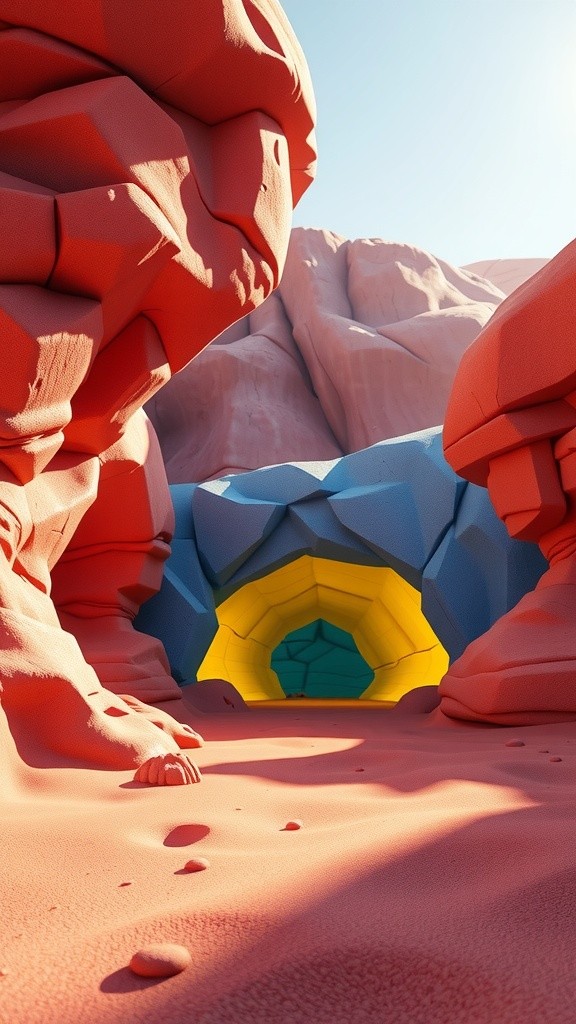 The Adventures in the Colorful Caves