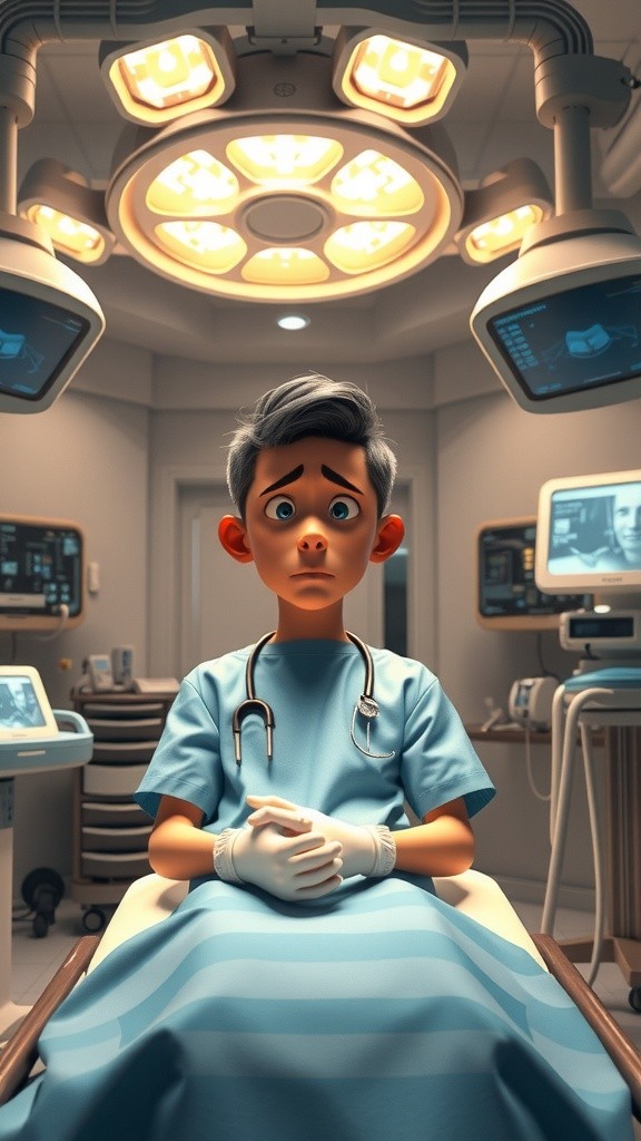 Kepanikan Pasien Sebelum Operasi Pertama