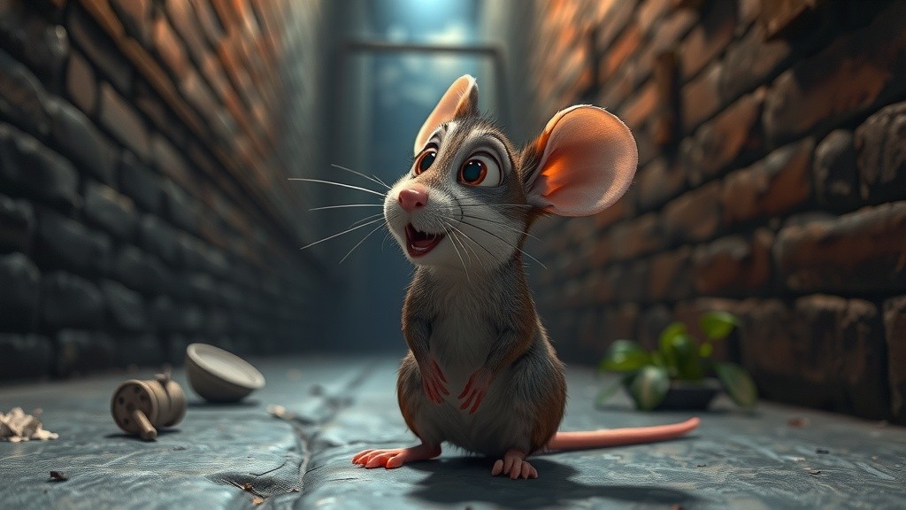 A Dark Surprise: The City Mouse's Basement