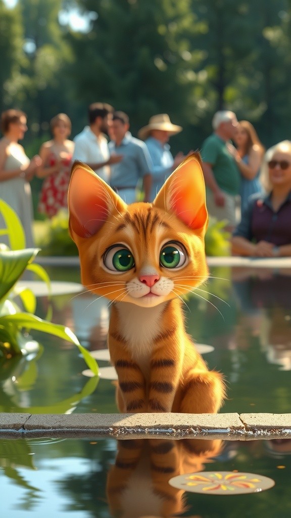 The Brave Little Cat