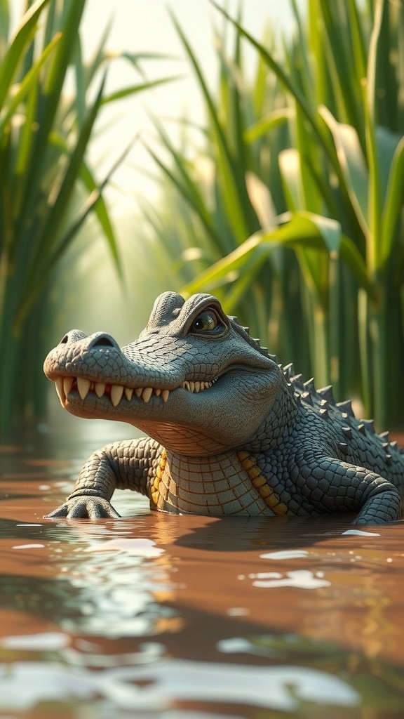 Crocodile Shenanigans: Avoiding Brenda!