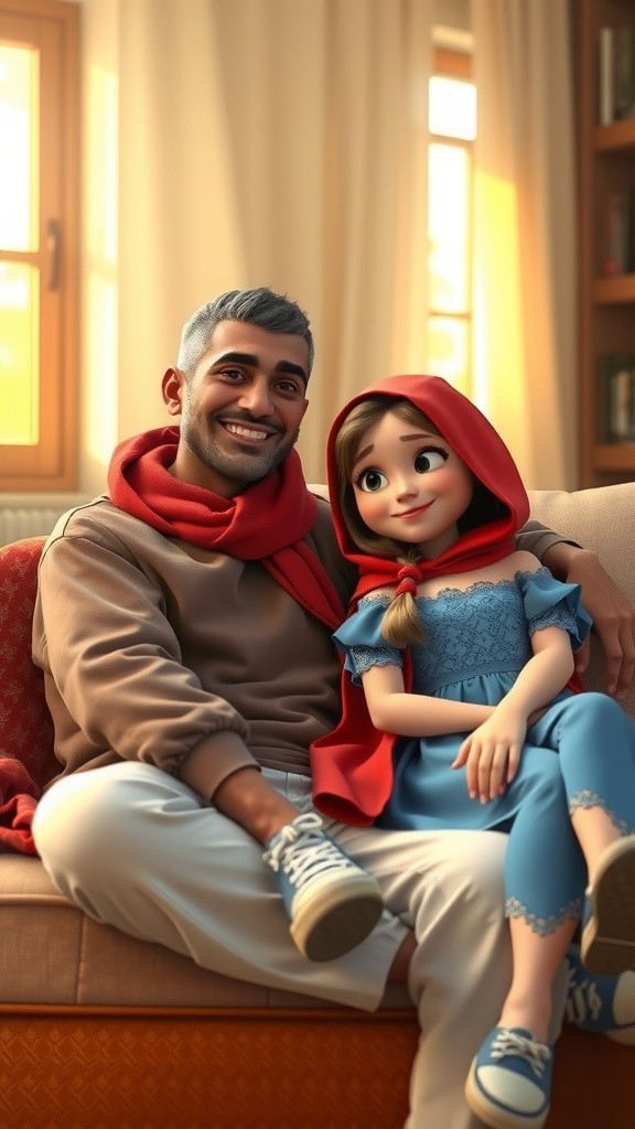 A Father's Love: Comforting During Pain