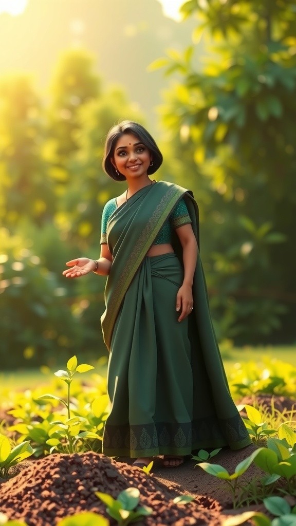 भारत माता का संदेश: पेड़ बचाओ, भविष्य बचाओ