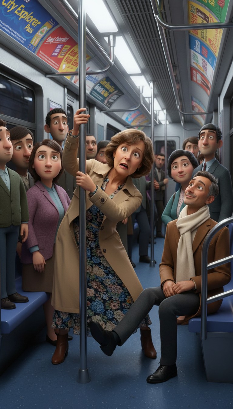 A Kind Gesture on the Subway