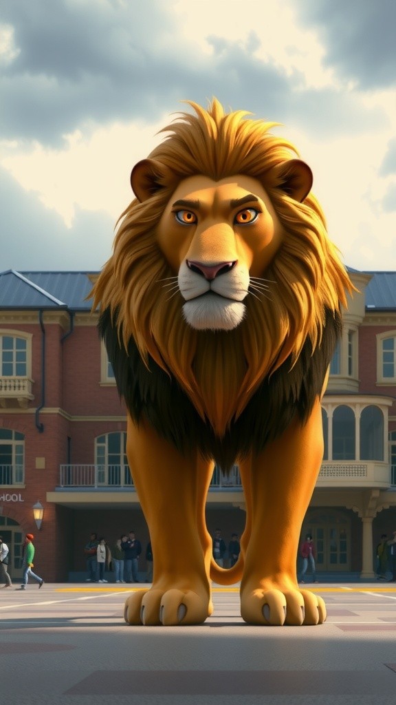 Kepala Sekolah Singa yang Mengejutkan