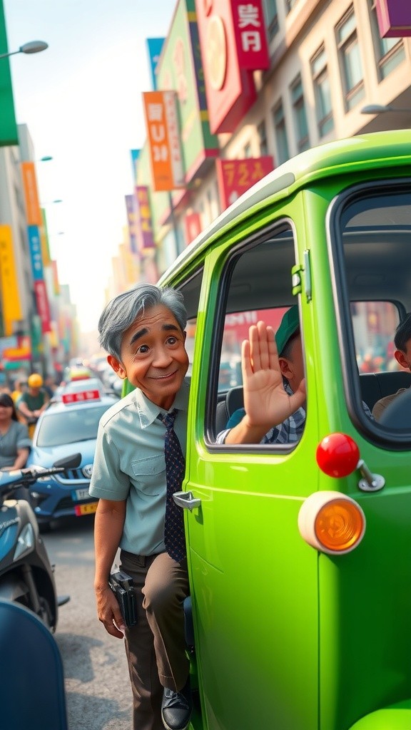 Bapak yang Lupa Pamitan