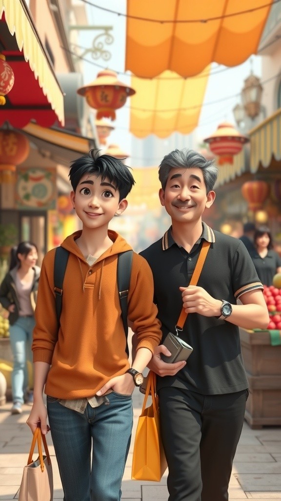 Kegalauan di Pasar Bersama Anak Kecil