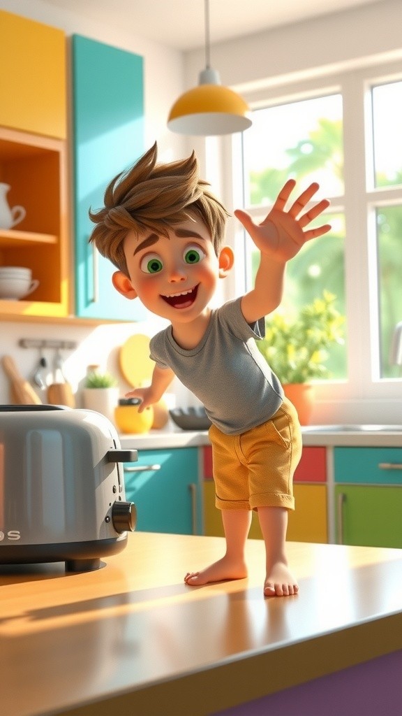 Billy's Toasting Adventure Turns to Cake!