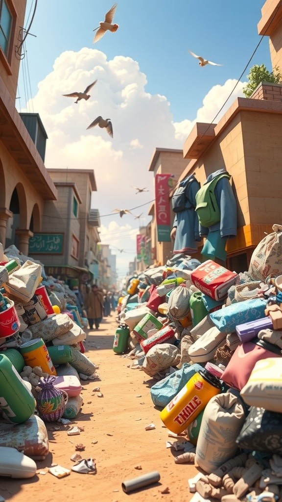 التوعية بأهمية إدارة النفايات