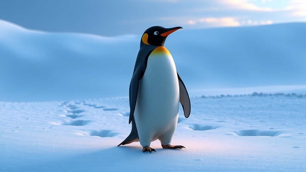 The Silent Journey of the Penguin