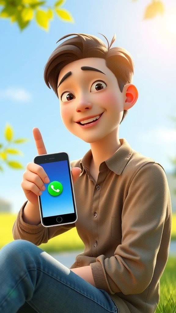 Nenek dan Telepon Hijau