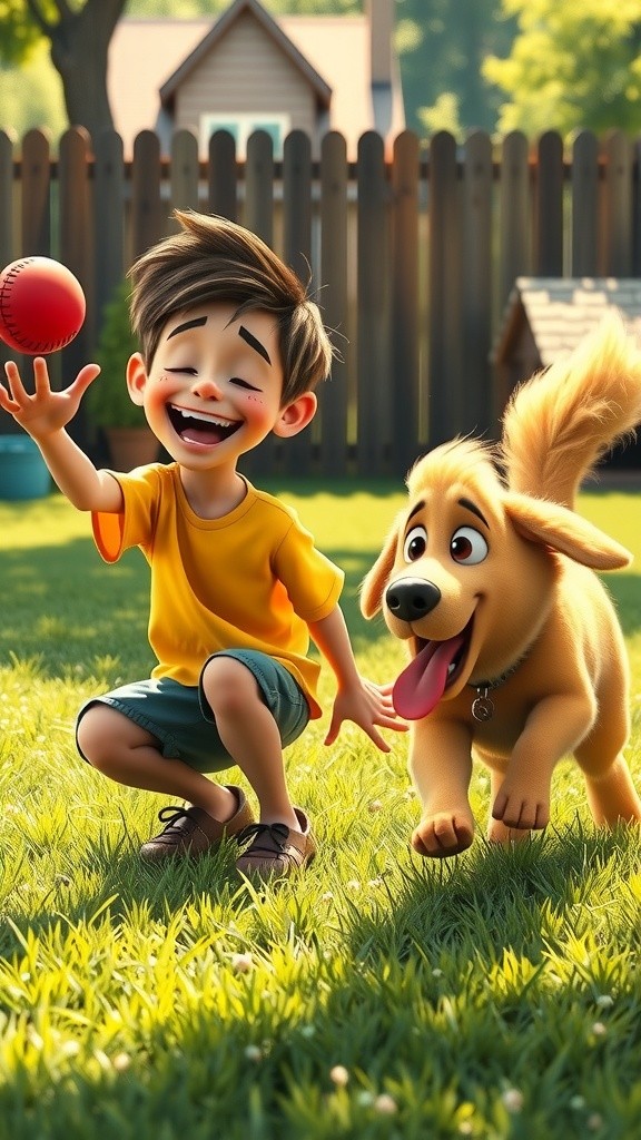 Adventures of Leo and Buster: Fetch Time Fun!