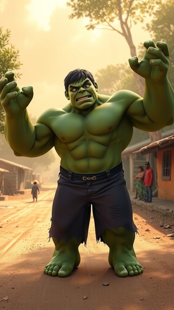 हल्क की मेहनत और जीत की कहानी