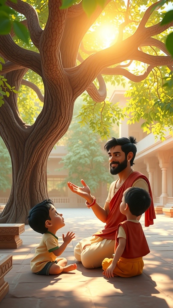 भगवद् गीता की शिक्षाएँ बच्चों के लिए