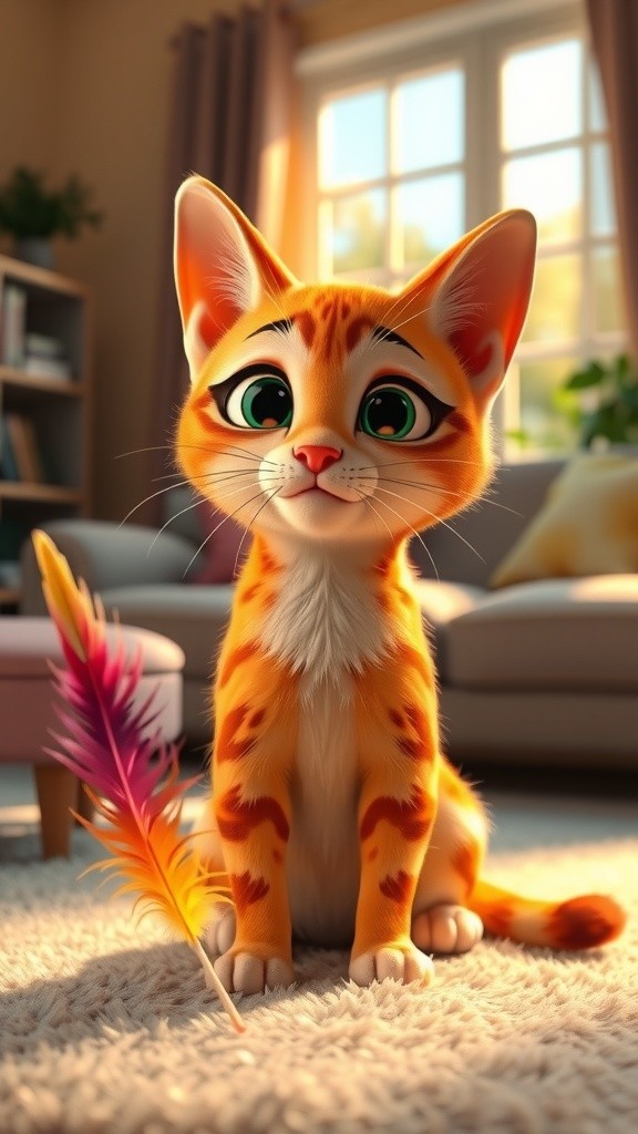 नन्ही बिल्ली का नृत्य