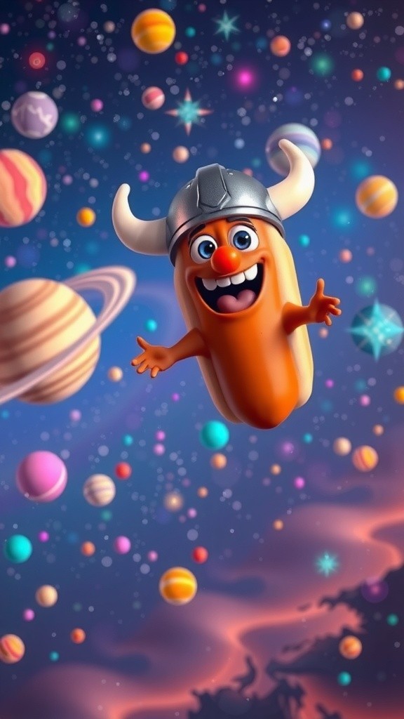 Cosmic Food Fight: Hotdog vs Pizza