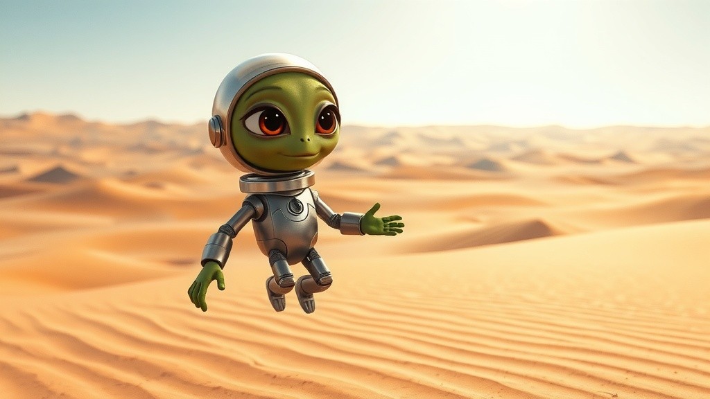 Alien's Journey to Earth's Beauty