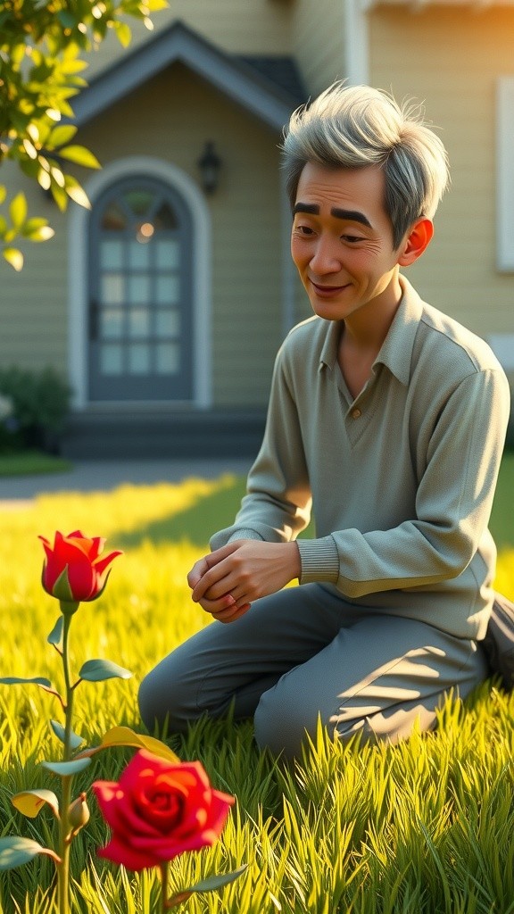 Kesedihan di Balik Bunga Mawar