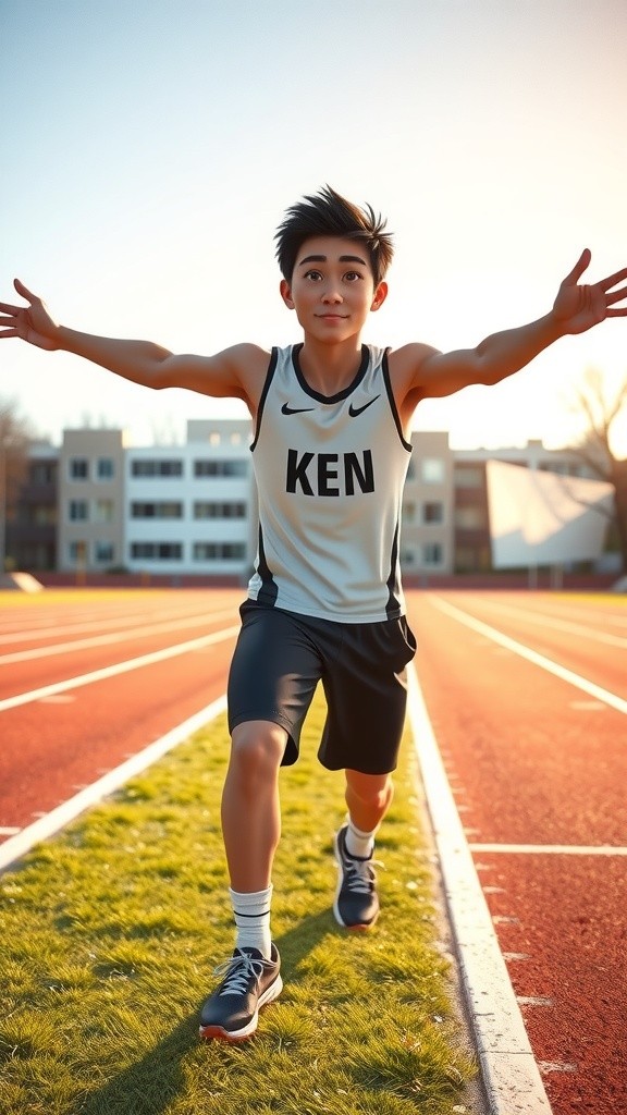 Strategi Budi di Lomba Lari