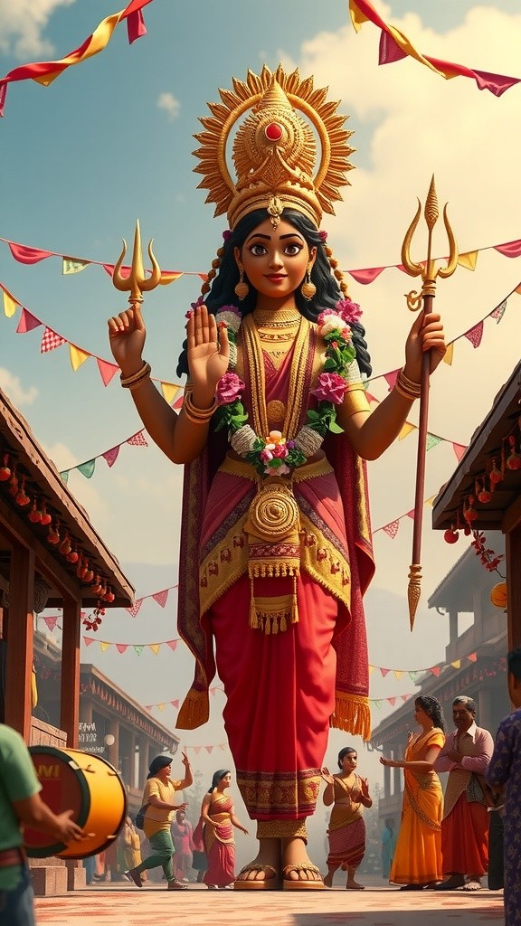 माँ के पास एक छोटा सा फूल